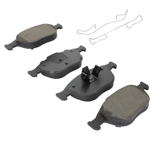 Image of QUALITY-BUILT Front Ceramic Brake Pads, Premium 1001-0970C, Compatible with 2002-2013 Ford (Focus,Transit Connect)