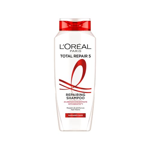L'Oreal Paris Shampoo, For Damaged And Weak Hair, With Pro-Keratin + Ceramide, Total Repair 5, 340Ml.