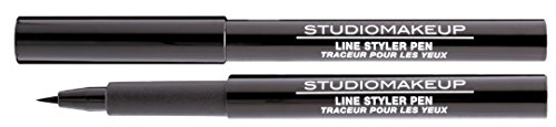 STUDIOMAKEUP Line Styler Pen, Blackest Black, 0.036 Fluid Ounce