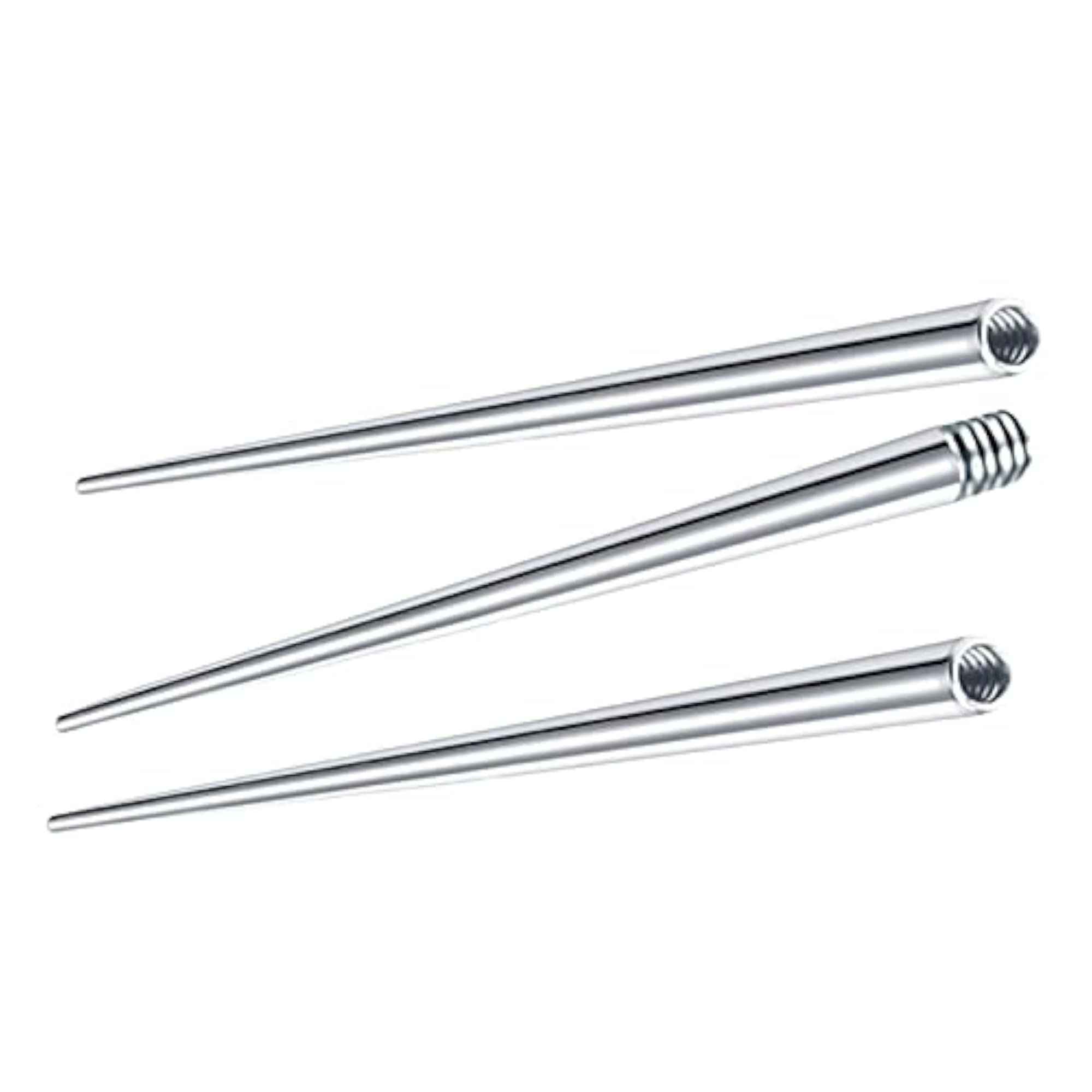 Stainless Steel Threaded Taper Piercing Tool for Ears