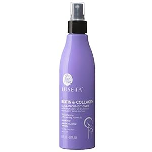 Luseta-Biotin-Leave-in-Conditioner-Spary-for-Dry-Damaged-HairNatural-Thickening-Volume-Conditioner-for-Hair-Loss-and-Thinning85Fl-Oz Luseta Biotin Leave in Conditioner for Dry Damaged Hair, Natural Thickening Volume Conditioner for Hair Loss and Thinning,8.5Fl Oz, Hair Detangler Spray for Women