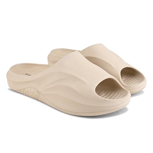 Image of ATHREE Slippers for Man Soft Lightweight | Chappal for Men Daily use Casual Slipper | Stylish Sleeper for Mens EVA Flip Flops Home use Gents Footwear for Man Pack of 1