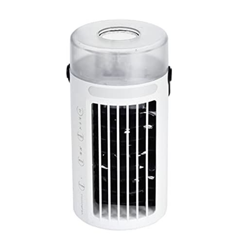 Mini climatiseur portable pour travailler au frais avec veilleuse de nuit