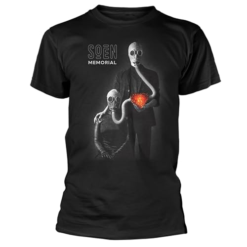 T-shirt Soen Memorial Band Logo merchandising officiel vêtement rock metal progressif noir