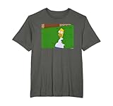 Los Simpsons Homer Hedge Meme Camiseta