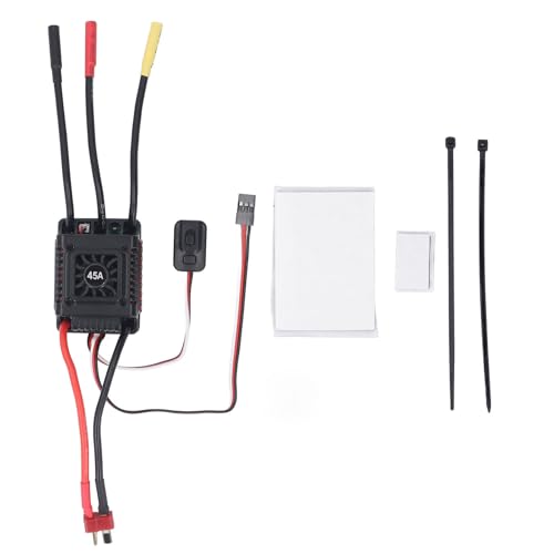 Variador ESC ajustable de 45A con enchufe T para buggies escala 1/10