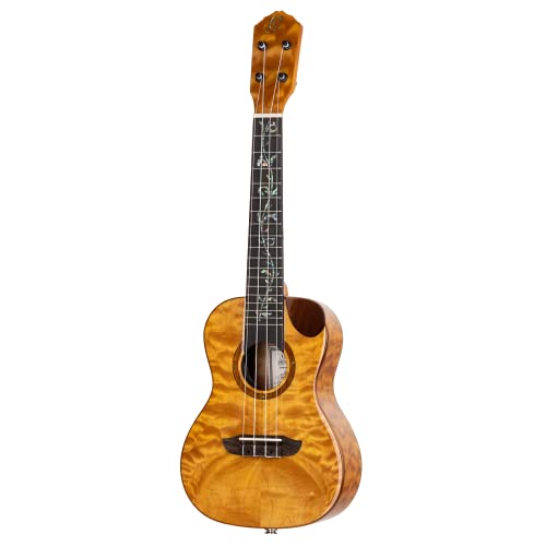 Ukulélé Concert électro-acoustique Ortega Guitars – Série Elite – housse incluse – Solid Quilted Maple (RUET-QMA) - Les Beatles, Paul McCartney, John Lennon, RIngo Starr, George Harrison Ukulélé Concert électro-acoustique Ortega Guitars - Série Elite - housse incluse - Solid Quilted Maple (RUET-QMA) – Image 7