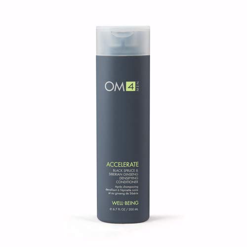 OM4 Accelerate: Black Spruce & Siberian Ginseng Hair Densifying Conditioner - Men's Nourishing and Hydrating Haircare