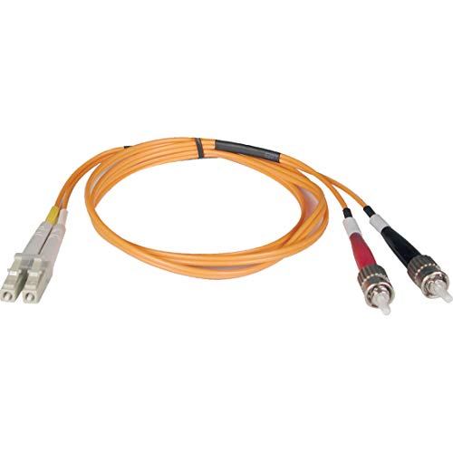 Tripp Lite Duplex Multimode 50/125 Fiber Patch Cable (LC/ST), 1M (3-ft.)(N518-01M)