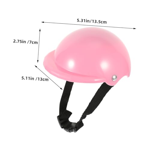 Beavorty Chapéu De Estimação Chapéu De Ciclismo Para Gatos Boné De Segurança Para Cachorro Arnês Par