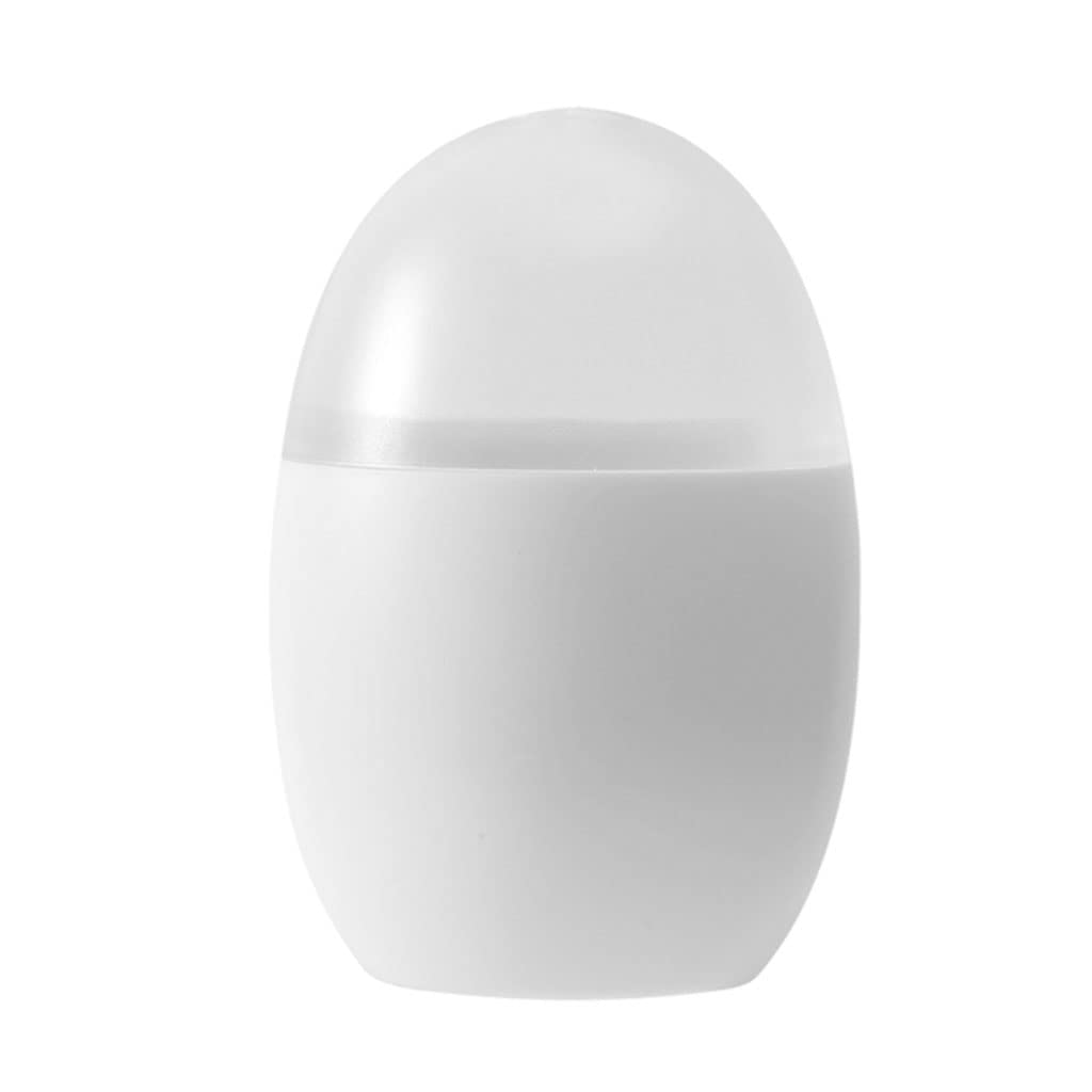MRKU Toothpicks Dispenser Toothpick Box Holder Fashion Magnetic white plastic creative egg shape container home restaurant cafe Chic