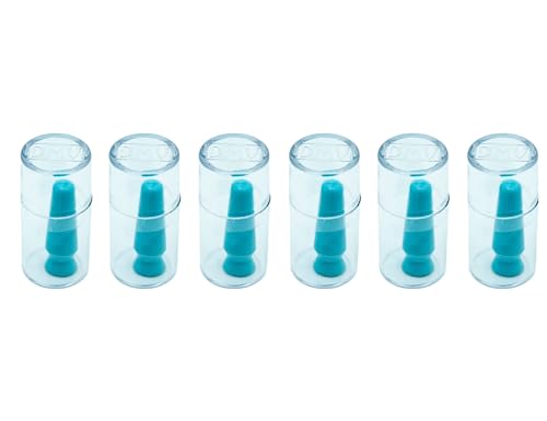 Image of DMV Genuine Scleral Cup Contact Lens Inserter, Blue, Pack of 6 - Made in USA Insertion Tool for Scleral, Hybrid & Soft Contact Lenses - Also for Prosthetic Eyes - NOT for Lens Removal