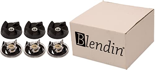 Blendin Lot Of 6 Base Gear And Blade Gear Replacement Part,Compatible With Magic Bullet Mb1001 250W Blenders #TOP5