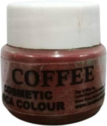 Leela Organic Natural Coffee Color Pigments Cosmetic Grade Epoxy Resin Pigment Lipstick Colour Candle, Soap Making, Lipgloss (100 gm)