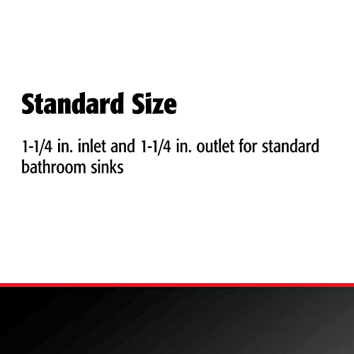 Plumb Pak K100Bn X 1-1/4-In. Brass P-Trap With Deep Flange For Bathroom Sinks, Brushed Nickel #TOP7