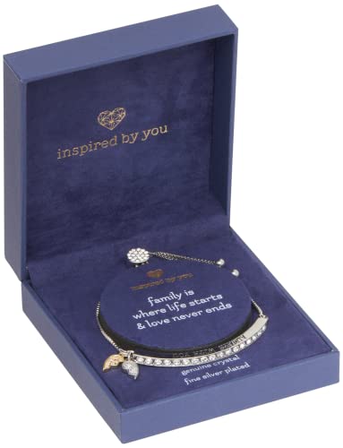 Inspired By You. Cubic Zirconia Adjustable Bar Bracelet For Women Broken Heart Charm Always With You Love #TOP3