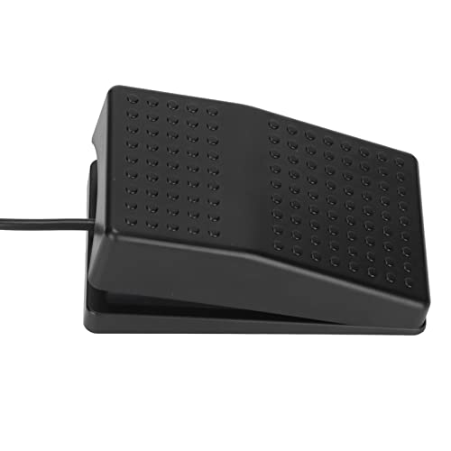 USB Foot Switch Pedal High Sensitivity Ergonomic Single Pedal Switch for Computer Use, ABSSwitch Type with 2m Cable for General Computer