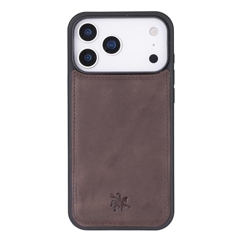 Étui iPhone 17 Pro Max coque rabat magnétique amovible cuir compatible MagSafe - 7