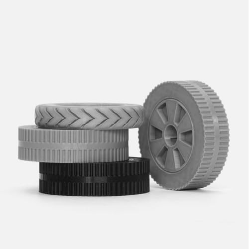 Image of Bambu Lab (TPU 95A HF - White) 1.75mm Flexible 3D Printer Filament - High Flow, Matte Finish, 1kg Spool - Fast Printing, Strong & Elastic Material.