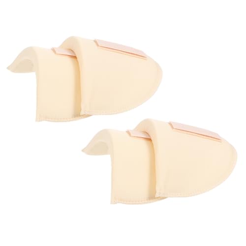 2 Pairs Shoulder Pads for Womens Clothing Set-in Shoulder Pads with Anti-Slip Design Reusable Soft Sponge Pad for Mens Womens Blazer Suits Jackets (Skin)