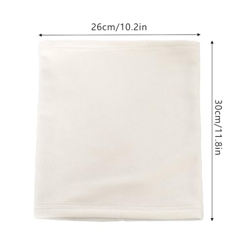 Winter Neck Warmer Gaiter Fleece Windproof Face Mask Cover Cold Weather Scarf for Men & Women Neck Gaiter Mask (Light Blue)2