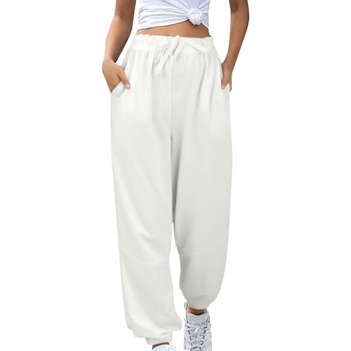 Pantalon jogging femme 3XL confortable pour éviter de se sentir serrée au ventre