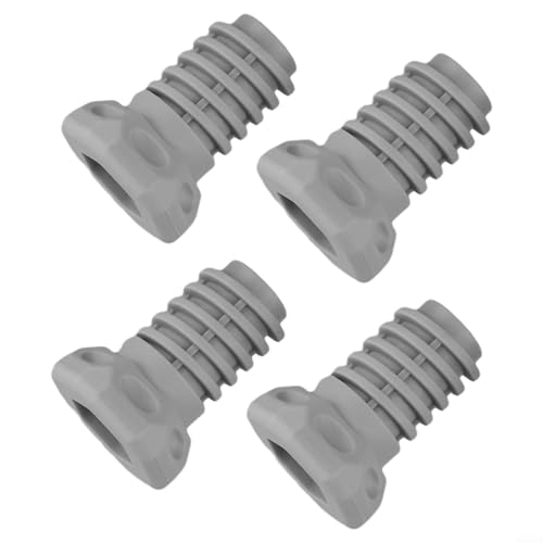 Patas DC61-03128A para lavadora Samsung en kit de 4 piezas grises de ABS 7