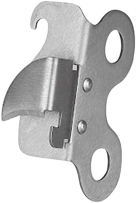 Tradineur - Abrelatas mariposa abridor de acero inoxidable 7 cm apto para lavavajillas