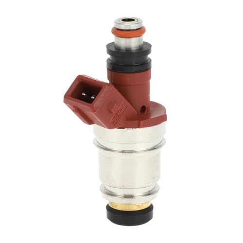 TUCKBOLD Fuel Injector for Nissan D21 Base 2.4 90-94 Flow Match No.1660086G10/16600-86G00 Fuel Nozzle Wine Red 1 Pc