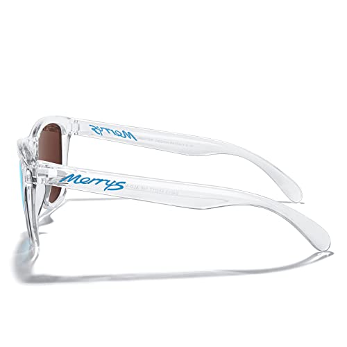 MERRY'S Classic Square Polarized Sunglasses For Men Women Fashion Trend Sports Sunglasses S90134