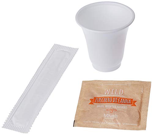 Kit da Caffè, 600 Bicchieri, Zucchero CANNA