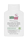La fórmula de limpieza suave proporciona protección y suavidad para la piel sensible