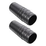 JOINPAYA 2 Stück Schirmspitzenkappen aus Metall 9mm Langlebige Ersatzspitzen für Sonnenschirme und Trekkingstöcke Wetterfeste Schirmspitzenschutzkappen für Outdoor Zubehör