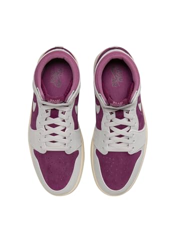 AIR JORDAN Jordan - Turnschuhe W 1 ZM AIR CMFT 2 aus synthetisch, anthrazitgrau-Burgund (7.5)