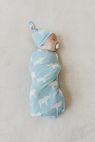 Copper Pearl Large Premium Knit Baby Swaddle Receiving Blanket Peanut #TOP6
