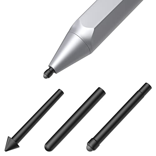 Moko Pen Tips for Surface Pen (3 Packs HB/2H/H Type) Surface Pen Tip Replacement Kit Compatible with Surface Pro 2017 Pen (Model 1776)/Surface Pro 4 Pen Original Pen Nibs Refill for Stylus Pen