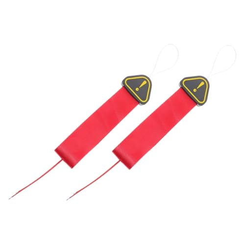 PRETYZOOM 2pcs Car Anti-Static Strip Trendy Grounding Belt for Vehicles Static Electricity Grounding Tape Bumper Enhancement Accessory