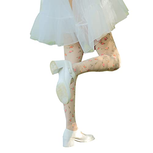 Image of Sahabowi Women's Sheer Tights, High Waist Pantyhose, Vintage Control Top Stockings,Shaping Pantyhose Slimming Butt Lifting