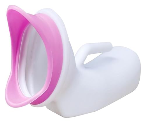 Urinario portátil for mujeres, a prueba de derrames, for uso nocturno en personas mayores. Urinario femenino, recipiente for orinar o jarra for recolección de orina.