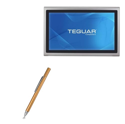BoxWave Stylus Pen Compatible with Teguar TP-2945-18 - FineTouch Capacitive Stylus, Super Precise Stylus Pen - Champagne Gold
