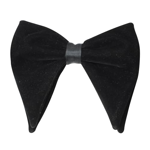 Image of Peluche Solid Essentials Butterfly Black Butterfly Bow Tie