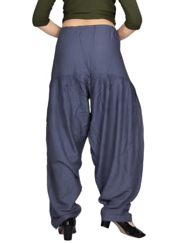 Image of FASHION GALLERY Women's Rayon Relaxed Fit Patiala Salwar with Full Length Drawstring Closure Type and Flexible Waist | Patiala Pant for Woman Free Size Fit Upto XXL