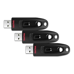 SanDisk 32GB 3-Pack Ultra USB 3.0 Flash Drive (3x32GB) – SDCZ48-032G-GAM46T