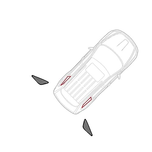 Écran solaire voiture isolation thermique pour Jeep Grand Commander vitres arrière