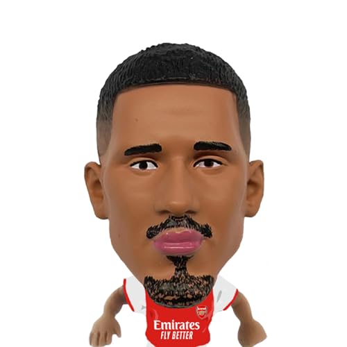 SoccerStarz - Arsenal William Saliba - Home Kit (Classic Kit), Mehrfarbig - Image 2