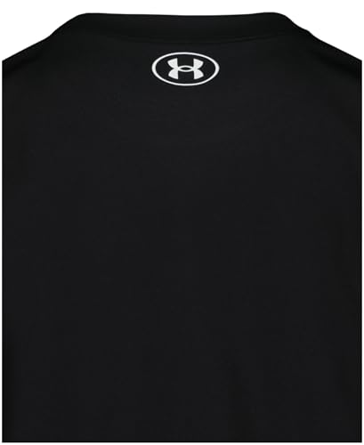 Image of Under Armour Boys Short Sleeve Logo Graphic T-Shirt, Lightweight & Breathable, Relaxed Fit