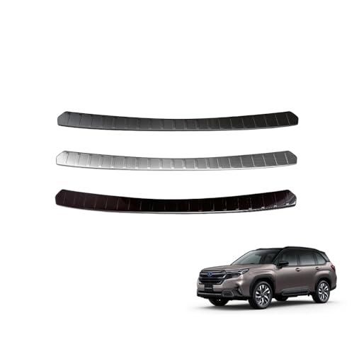 TARCELL 新型 フォレスター SL系 アクセサリー ラゲッジスカッフプレート リアバンパーステップガード リアバンパーステップガーニッシュ エアロパーツ 荷室 保護 ステンレス製 キズ防止 車種専用設計 FORESTER SL型 外装 カスタムパーツ