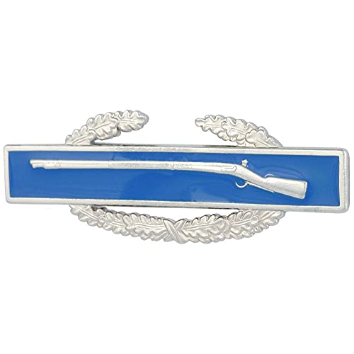 Badge de combat de l'armée CIB finition miroir d'exception