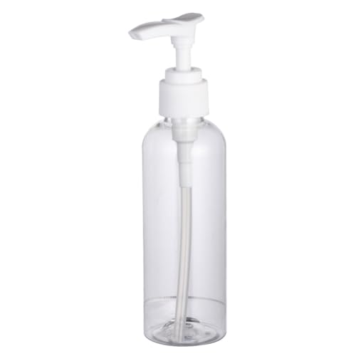 TOYZFRIENDY 10 Piezas Botella de Emulsión Bomba de 100ml, Ligera y Portátil de Pet y Pp para Champú y Spray de Cabello en Camping y Exteriores