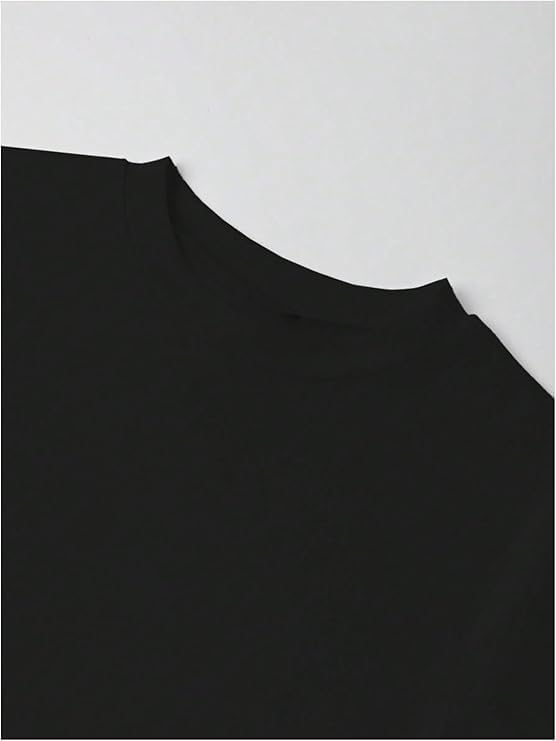 QJQ Women's Letter Graphic Bow Short Sleeve Crewneck Crop Tops Y2K Slim Fit Cute T Shirts Casual Trendy Tees - Image 3